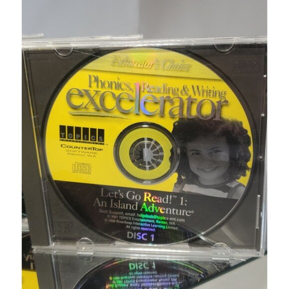 Educator's Choice Phonics Reading & Writing Excelerator - LOT OF 4 - Picture 3 of 5